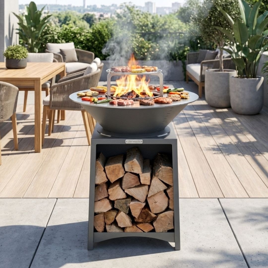 Brasero Brasinox Fiesta Inox 75 cm