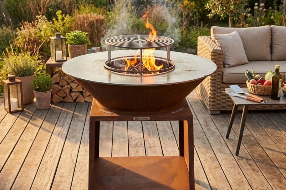 Brasero MOODZ corten 100 cm épaisseur 3 mm - test et avis
