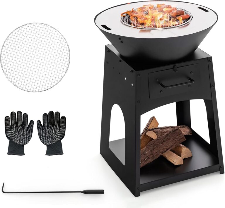 Avis Relaxdays Brasero Corten avec Couvercle 60 cm — Test Complet 2026