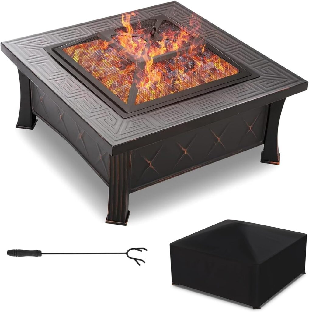 Avis TLGREEN Brasero Carré 81x81cm — 110 € pour un grand carré : le bon plan ?