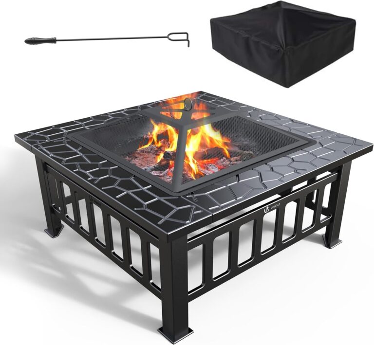 Avis VOUNOT® 81x81cm — Le brasero carré à 80 € qui surprend