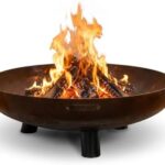 Avis Moodz Brasero 100 cm Corten avec Pieds et Grille — Test 2026