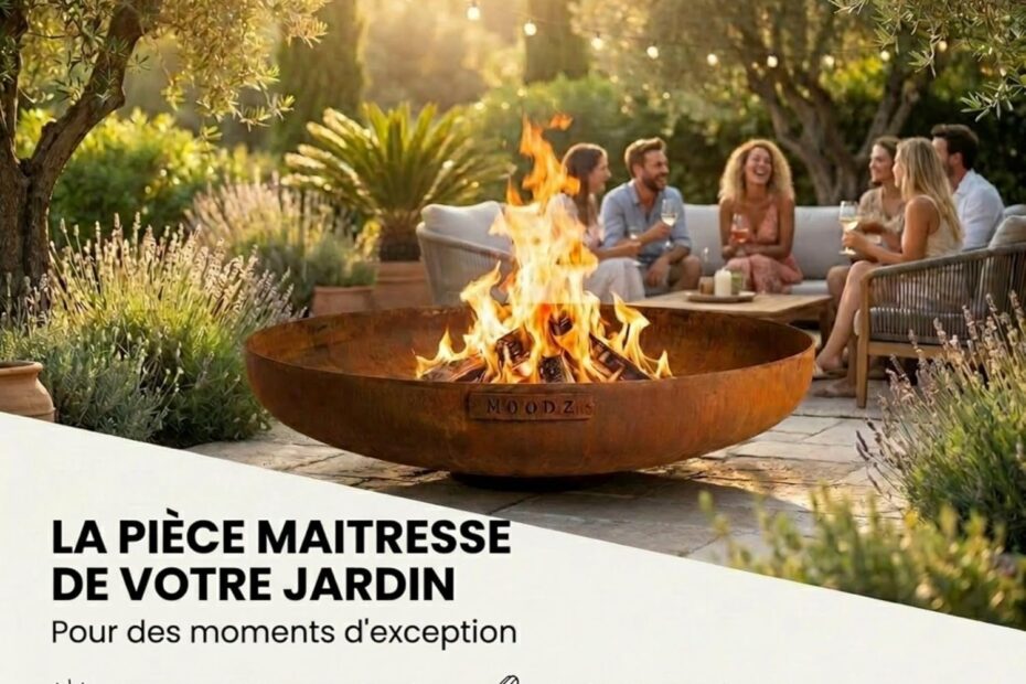 MOODZ Braséro Corten 100cm 3mm