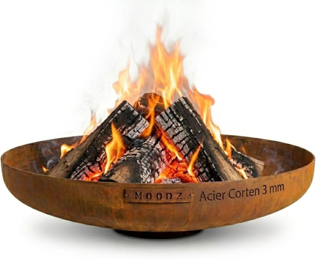Avis Moodz Brasero Corten 80 cm — Test Complet 2026