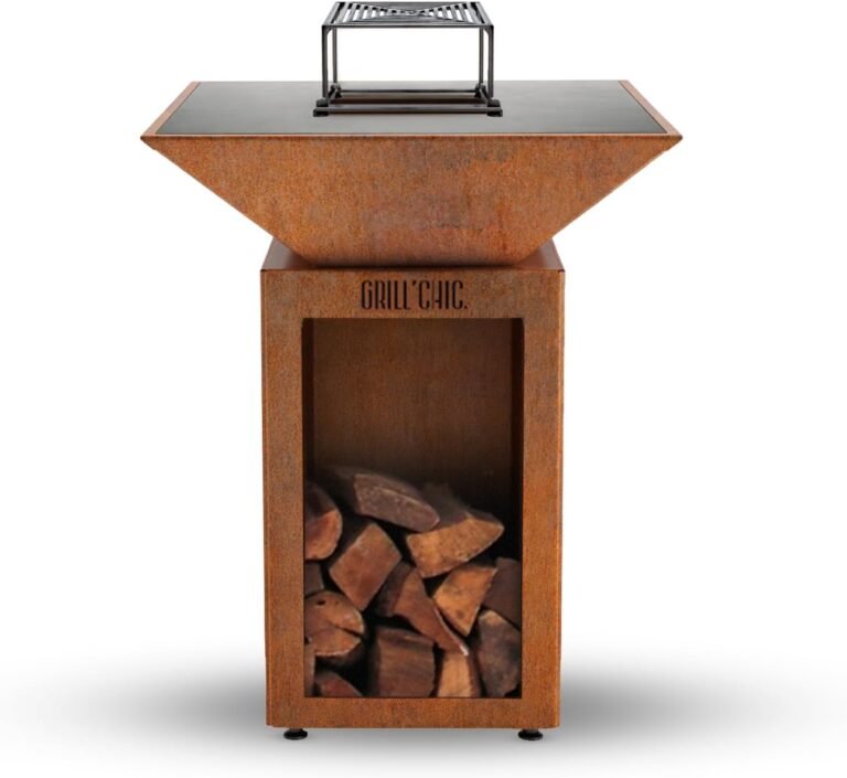 Avis Brasero Grill&rsquo;Chic Auvergnat Corten Bois Carré — Pack Privilège 63 cm (2026)