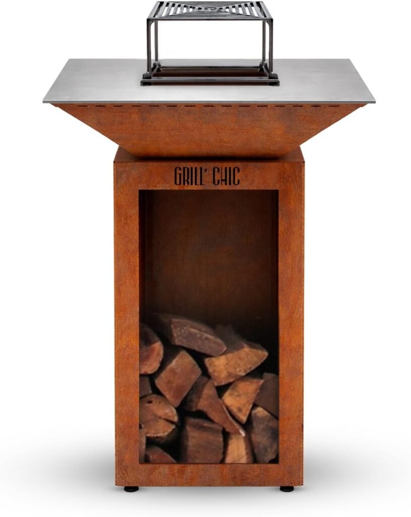 Avis Brasero Grill&rsquo;Chic Cévenol Corten Bois Carré — Pack Privilège 74 cm (2026)