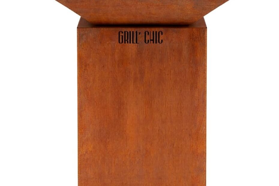 Brasero Grill'Chic - cevenol corten normal carre