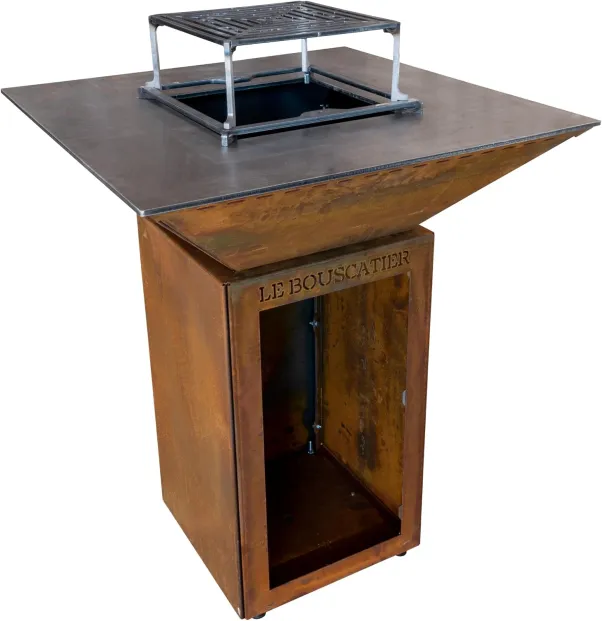Le Bouscatier Lou Bouscarian Brasero Corten 15 personnes