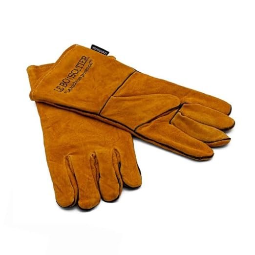 Gants anti-chaleur en cuir Le Bouscatier