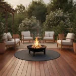 Comment protéger sa terrasse en bois avec un brasero