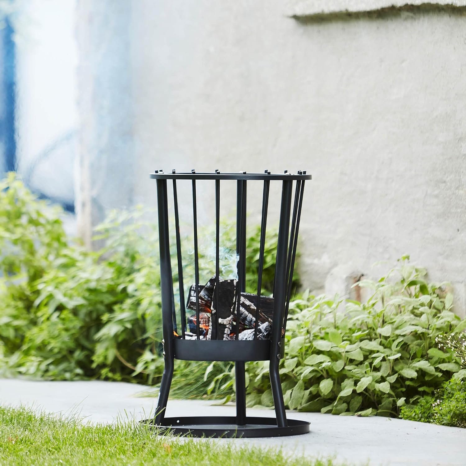 Barbecook Brasero Ø 60 Acier : vue détaillée du foyer